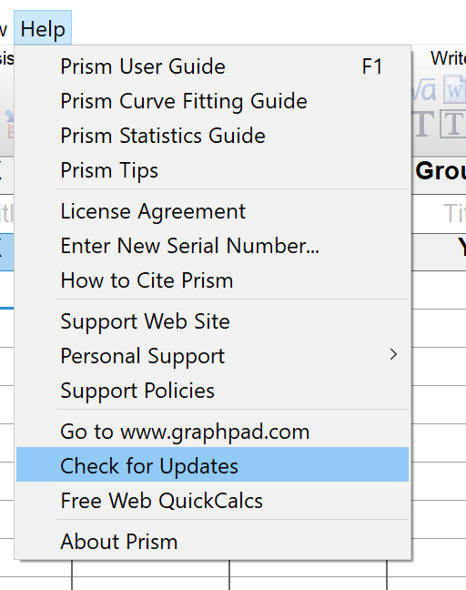 How to update from Prism 7.04 to 7.05 on Windows FAQ 2121 GraphPad
